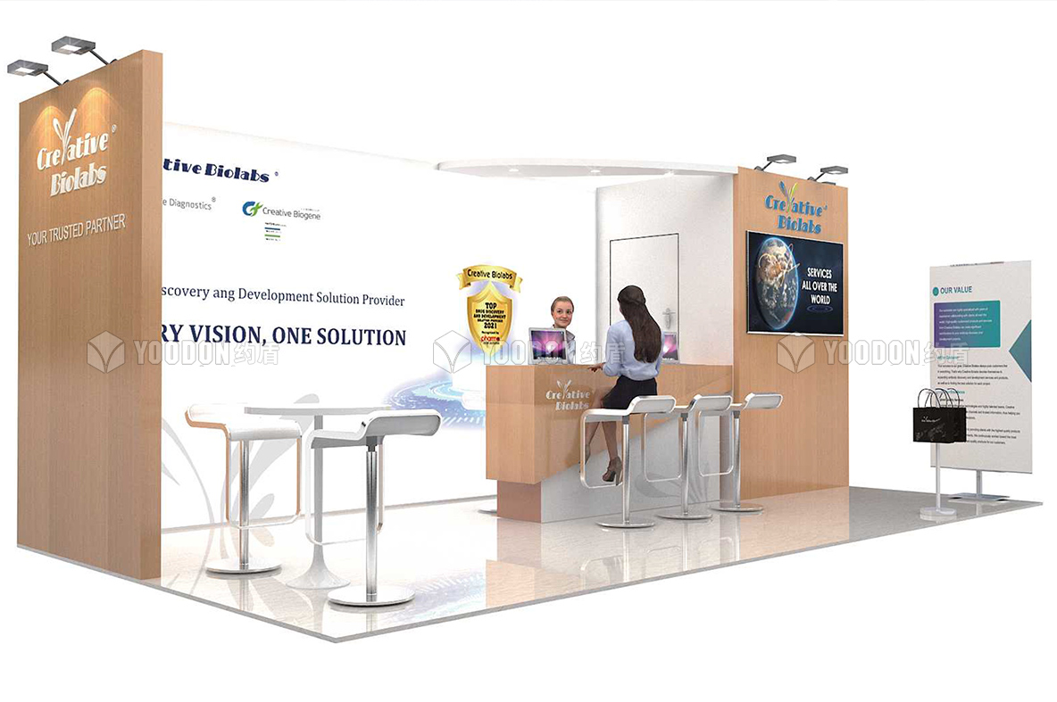CREATIVE BIOLABS_美國展位設計搭建
