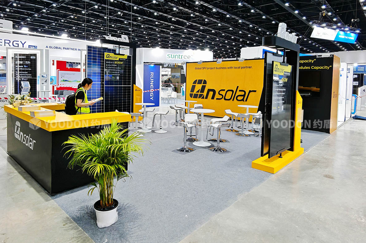 Qnsolar_泰國展臺(tái)搭建