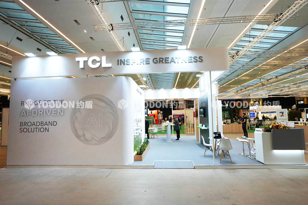 TCL_法國展臺(tái)搭建