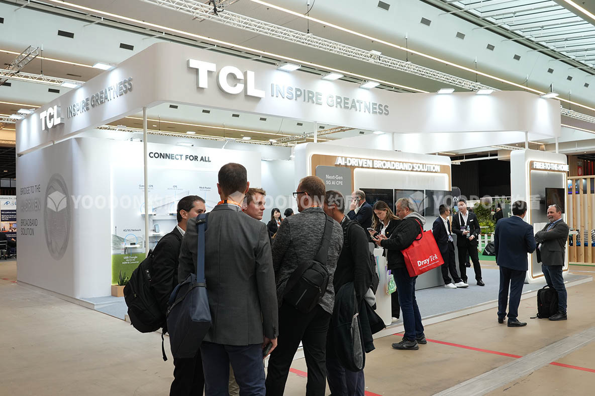 TCL_法國展臺(tái)搭建