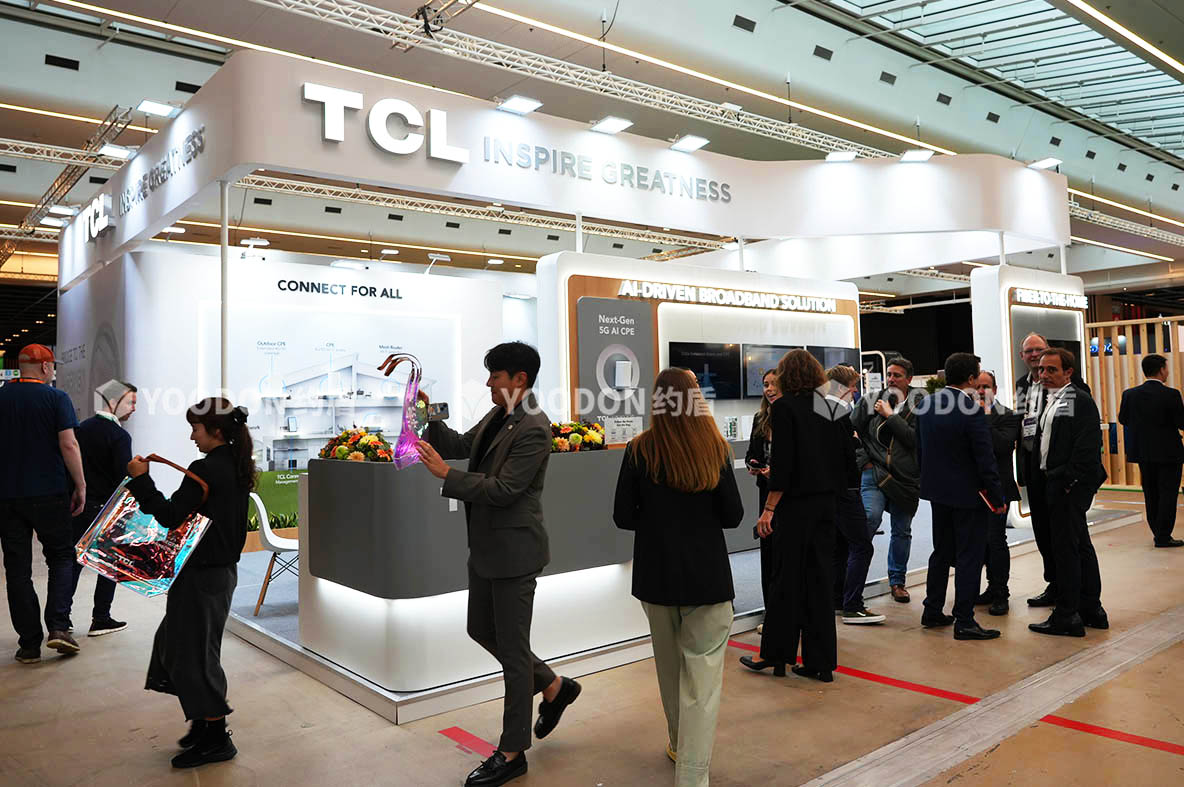 TCL_法國展臺(tái)搭建