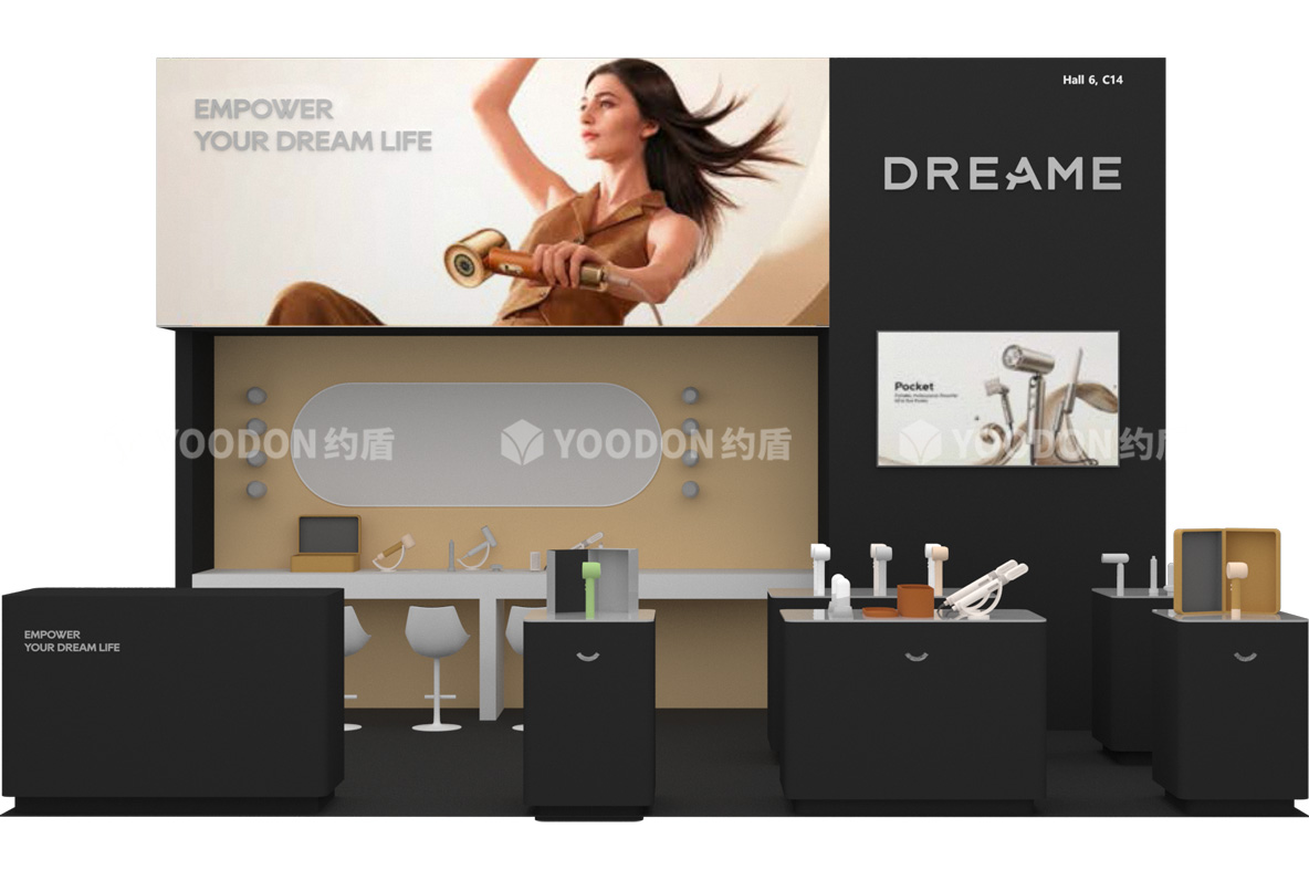 追覓_俄羅斯展臺搭建