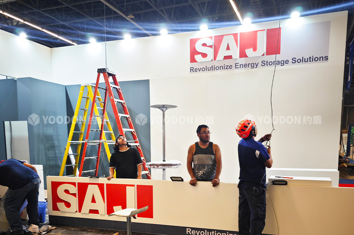 SAJ_墨西哥展臺(tái)搭建
