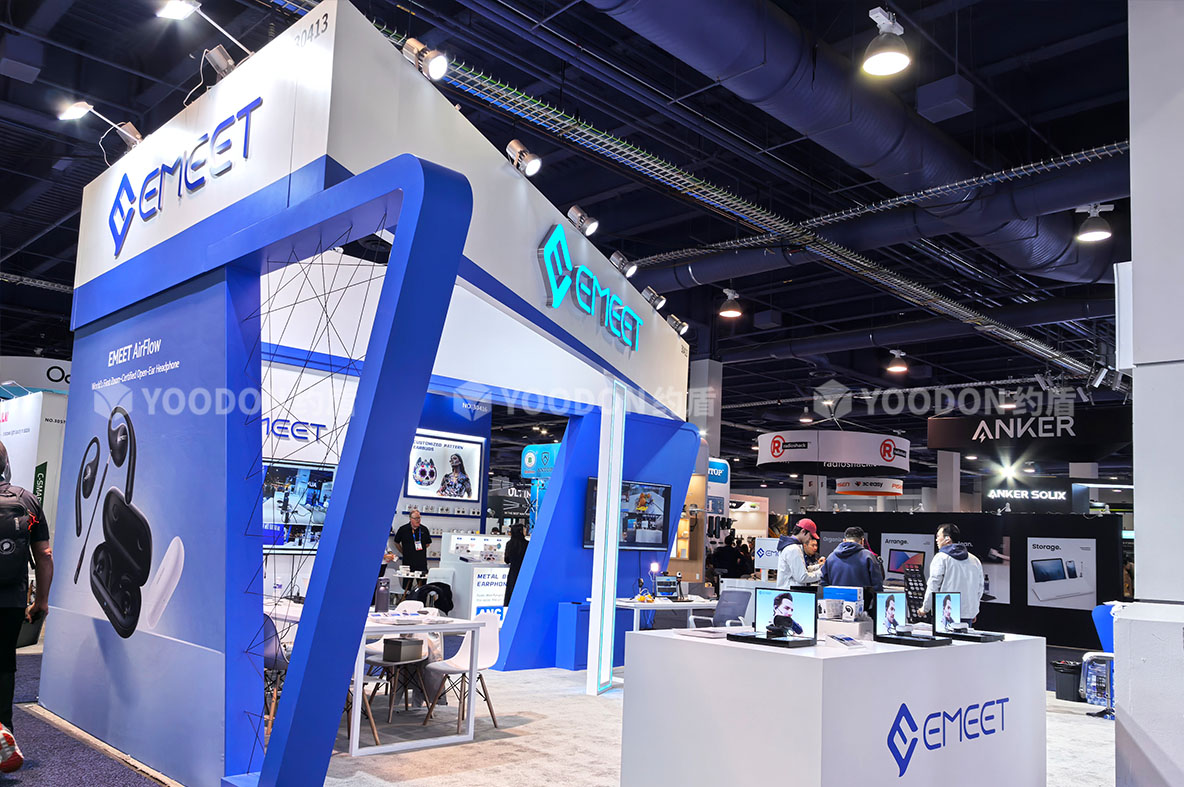 EMEET_美國展臺搭建