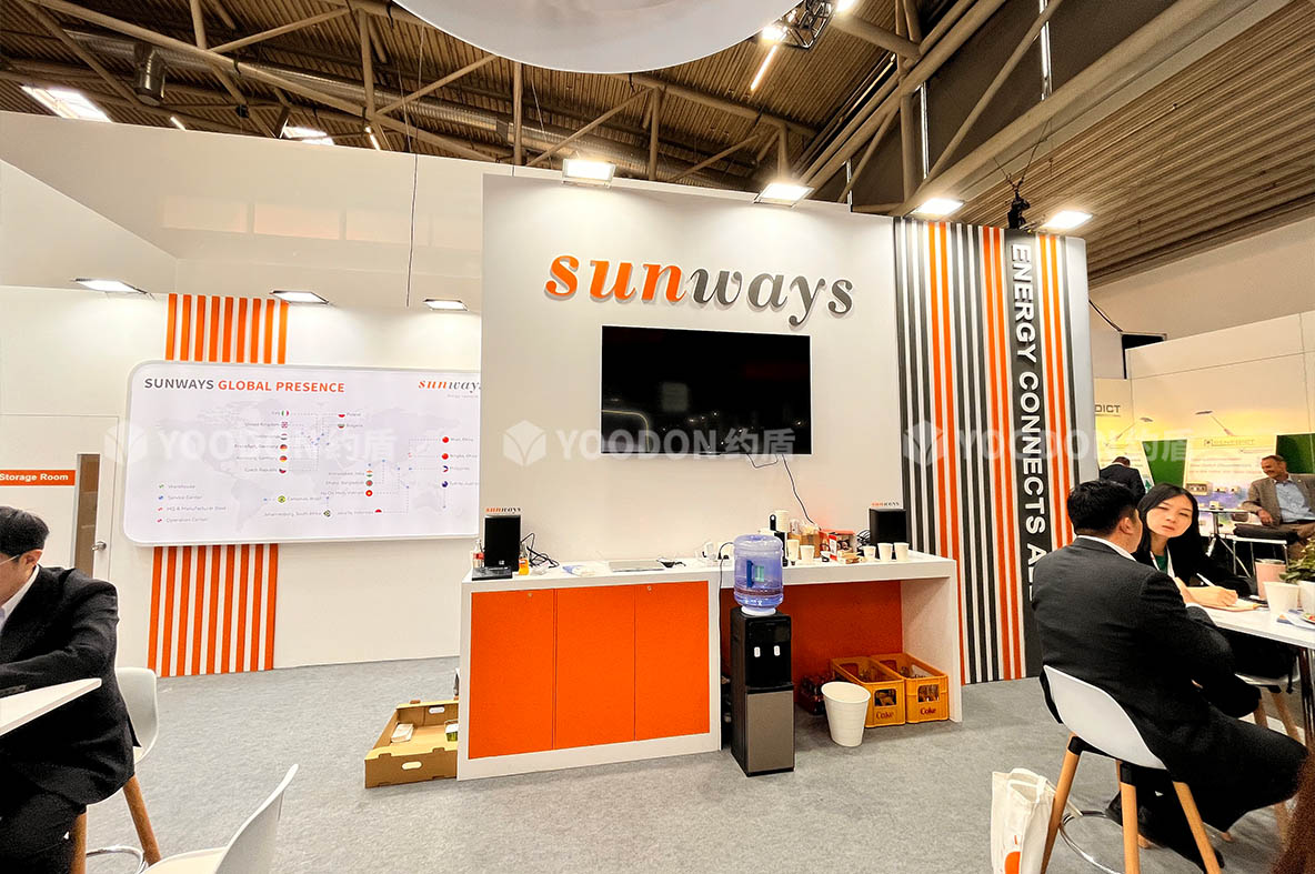 sunways_德國展臺(tái)搭建