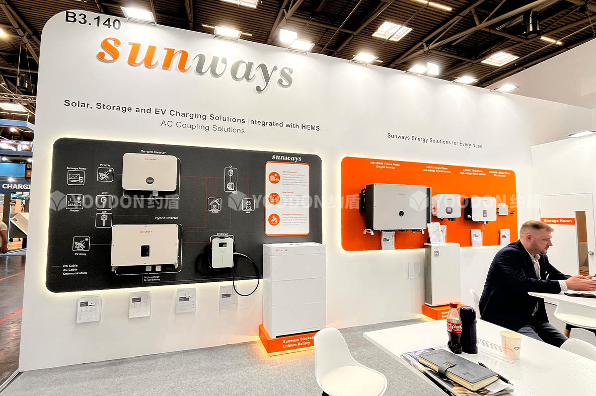 sunways_德國展臺(tái)搭建